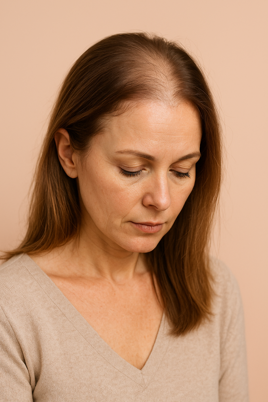 Kadın saç çizgisinde gerileme